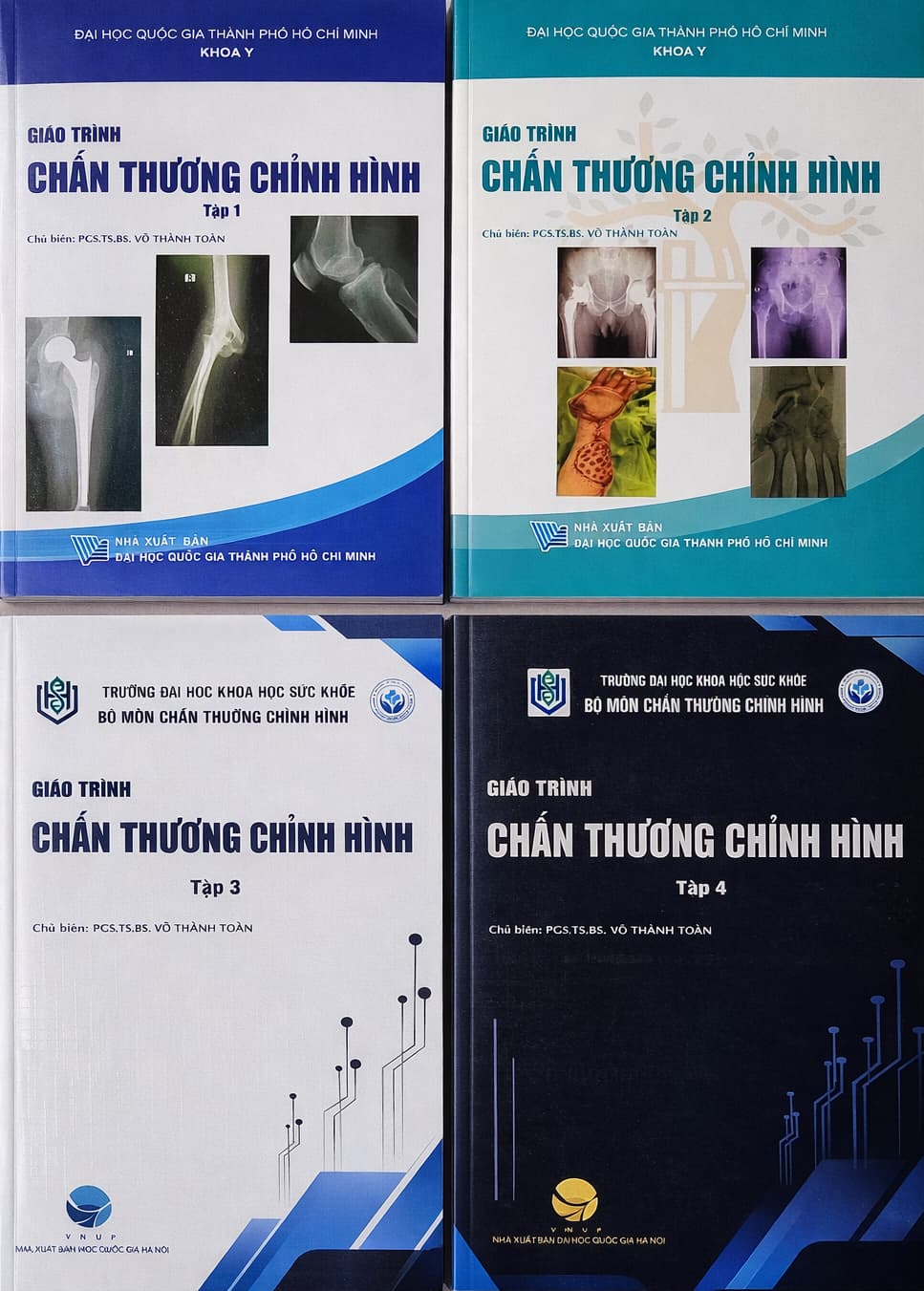 Giáo trình Chấn thương chỉnh hình – Trường Đại học Khoa học Sức khỏe PDF ( Trọn bộ 4 tập )