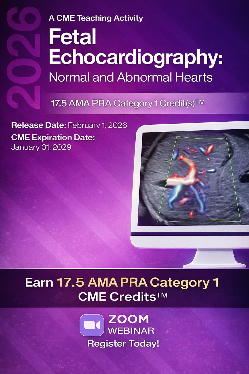 Siêu âm tim thai: Tim bình thường và bất thường 2026 (Phụ đề song ngữ)