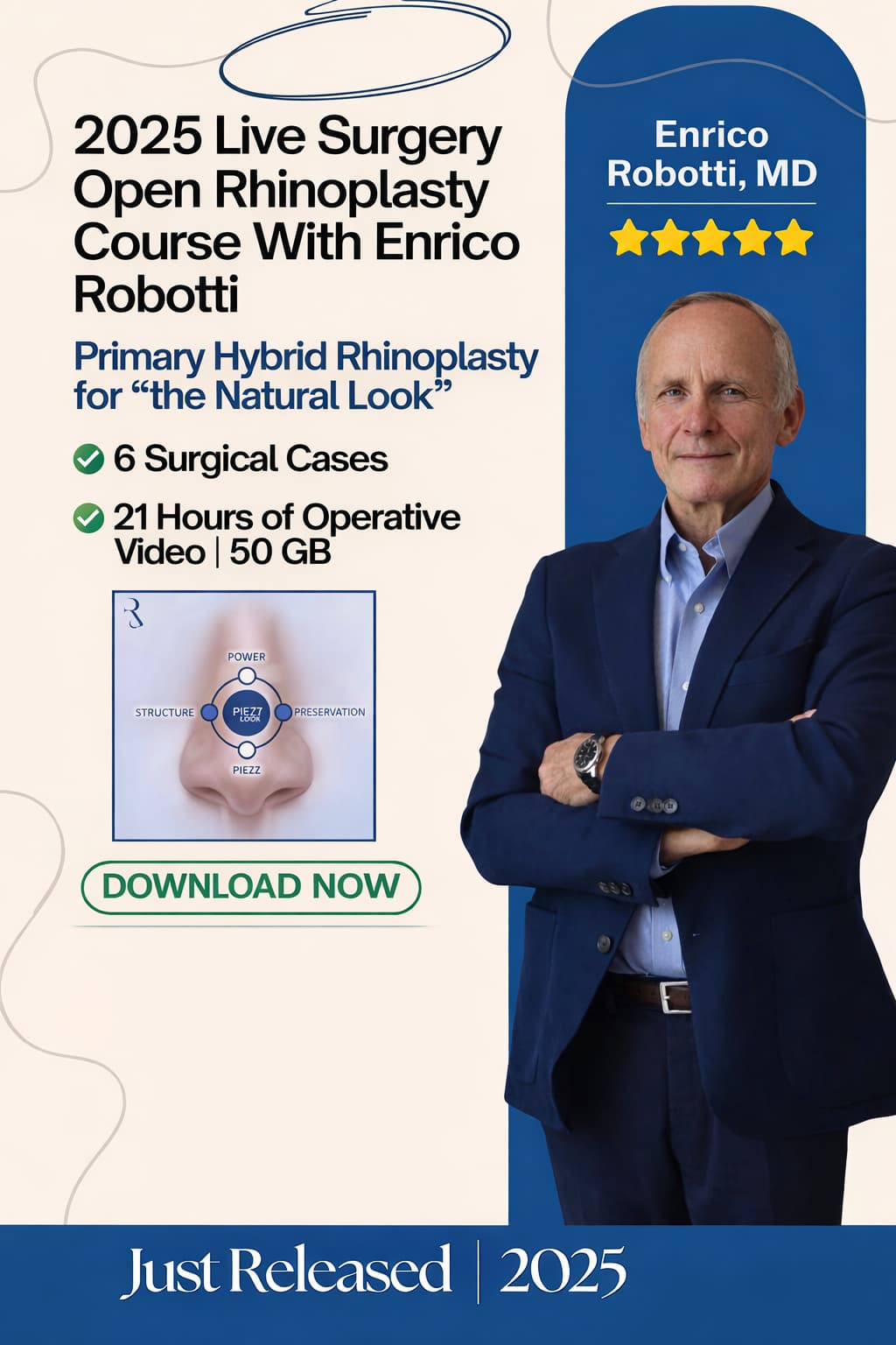 Trình diễn phẫu thuật trực tiếp: Masterclass tái tạo mũi mở (Phụ đề song ngữ)